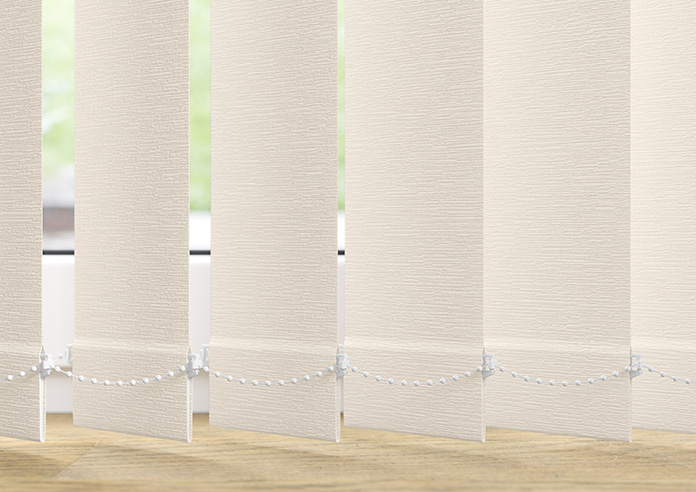 Toulouse (Blackout), Textured Brown - Vertical Blind Slats - Image 3
